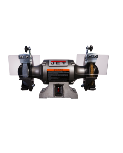 JBG-6W Shop Grinder with Grinding Wheel and Wire Wheel