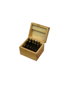 20 Piece Tin-Coated Single End Mill Set