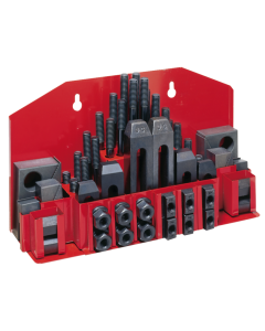 CK-38| 58-Piece Clamping Kit with Tray for 5/8" T-Slot