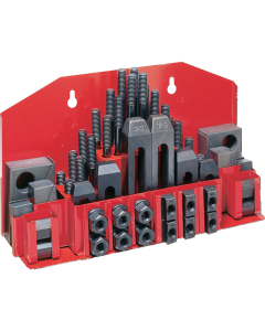CK-38| 58-Piece Clamping Kit with Tray for 1/2" T-Slot