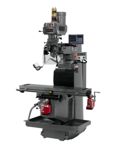 JTM-1254RVS with NEWALL DP700 DRO X & Y Powerfeeds & Air Power Drawbar