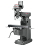 JTM-1050VS2 Mill With 3-Axis ACU-RITE 203 DRO (Quill) With X and Y-Axis Powerfeeds and Power Draw Bar