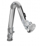 IAP Fume/Dust Arms, Standing, Stainless Steel (Bench Top)